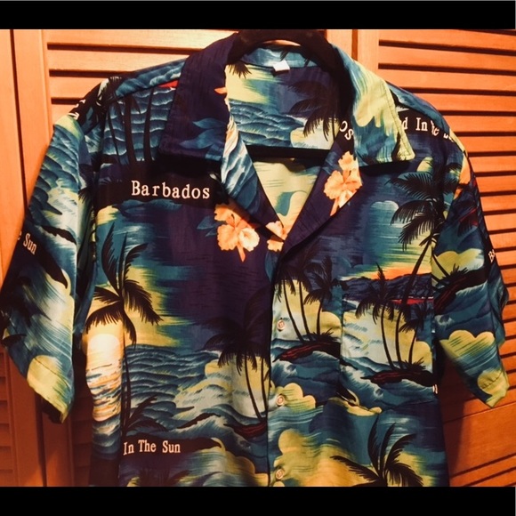 Barbados Colorful Island Shirt - Picture 2 of 8